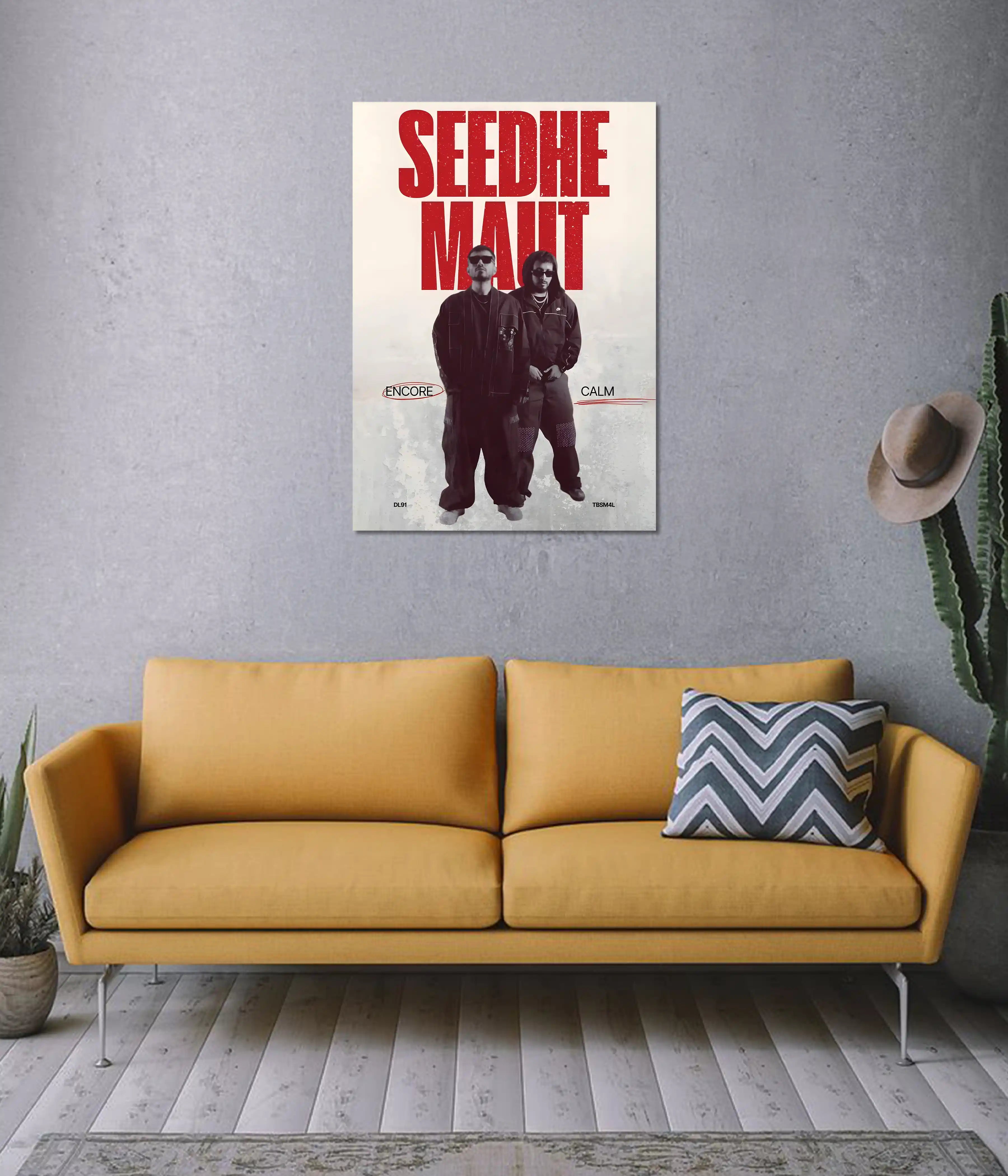 Seedhe Maut Encore × Calm Wall Poster