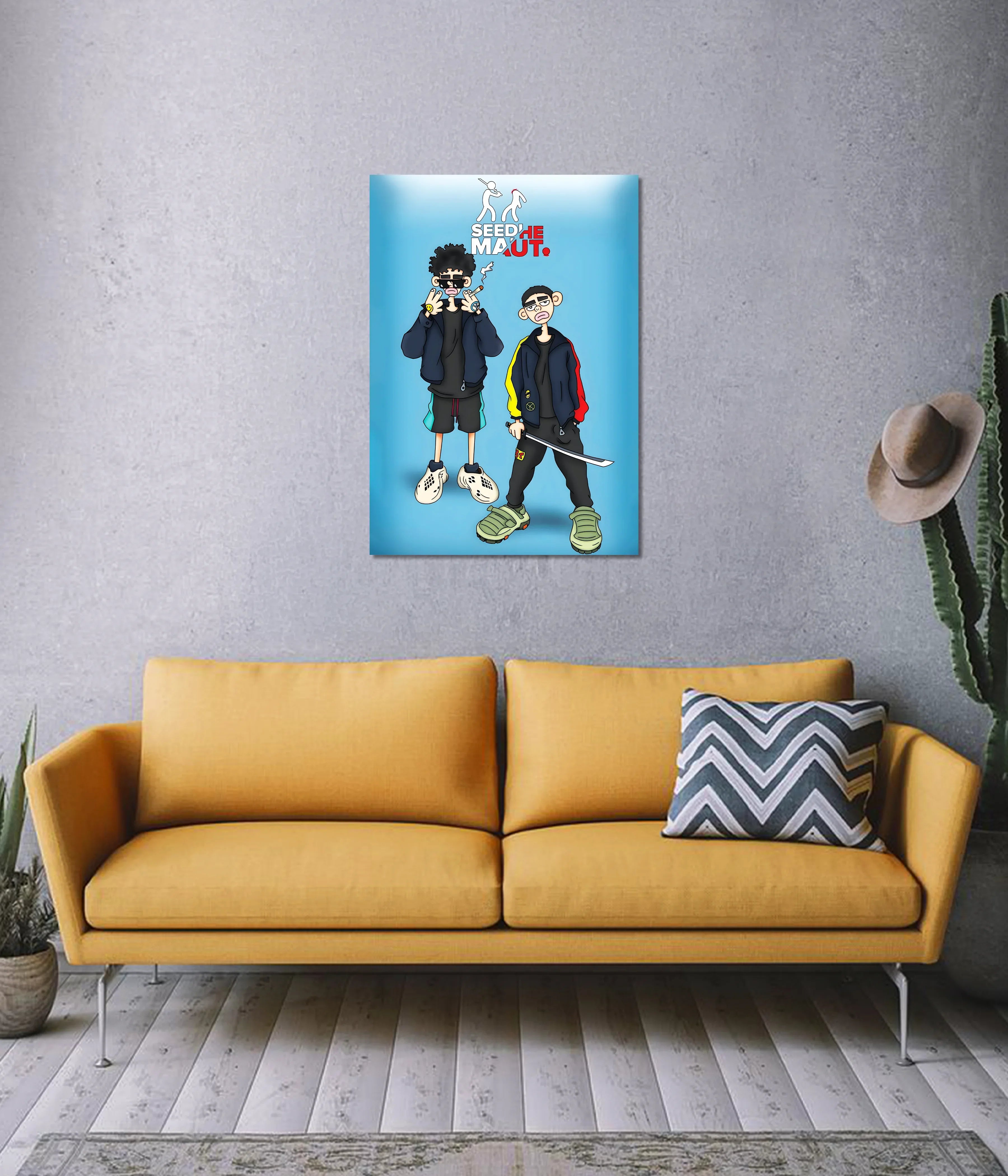 Seedhe Maut – Hip Hop Duo Animated Wall Poster