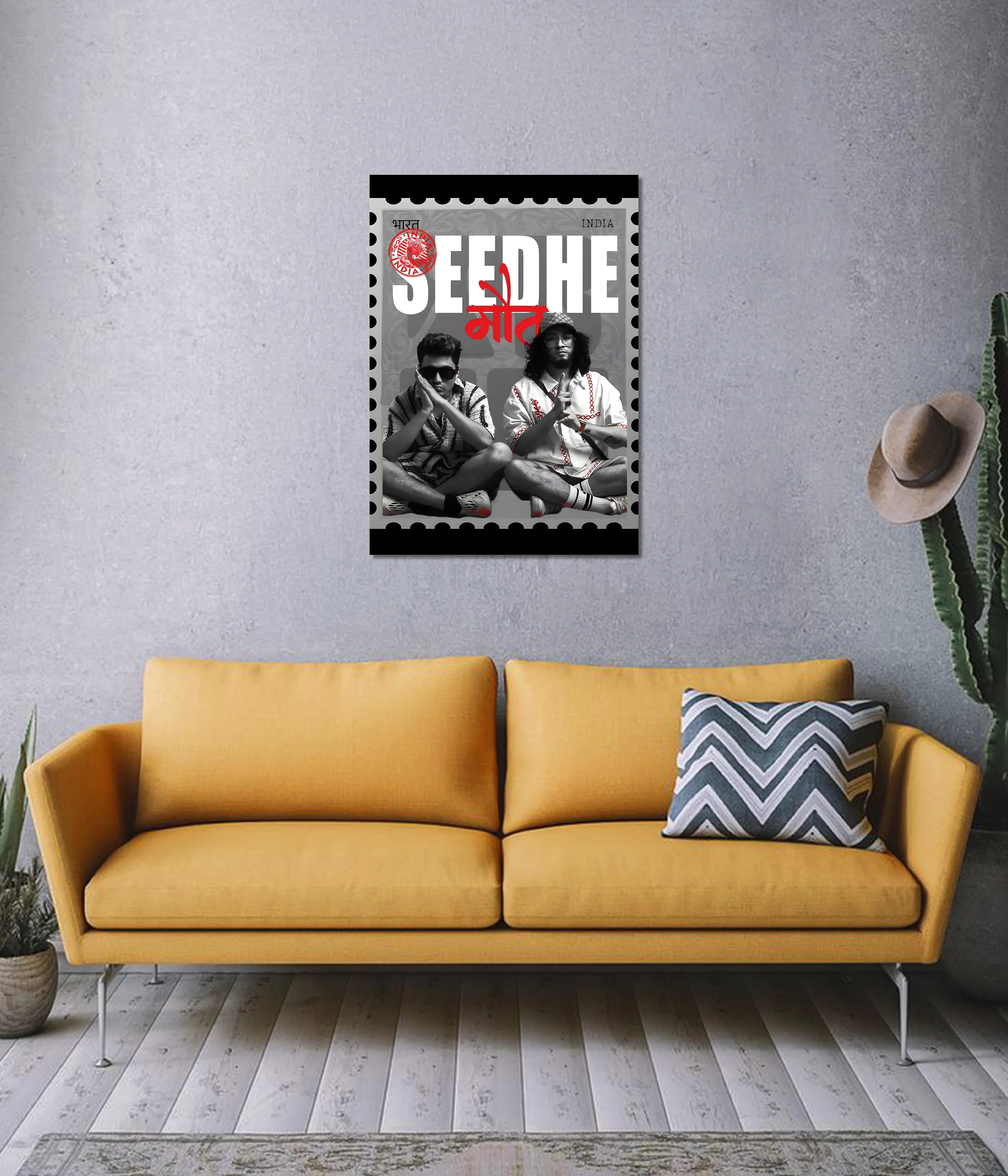 Seedhe Maut India Edition – Desi Hip Hop Wall Poster