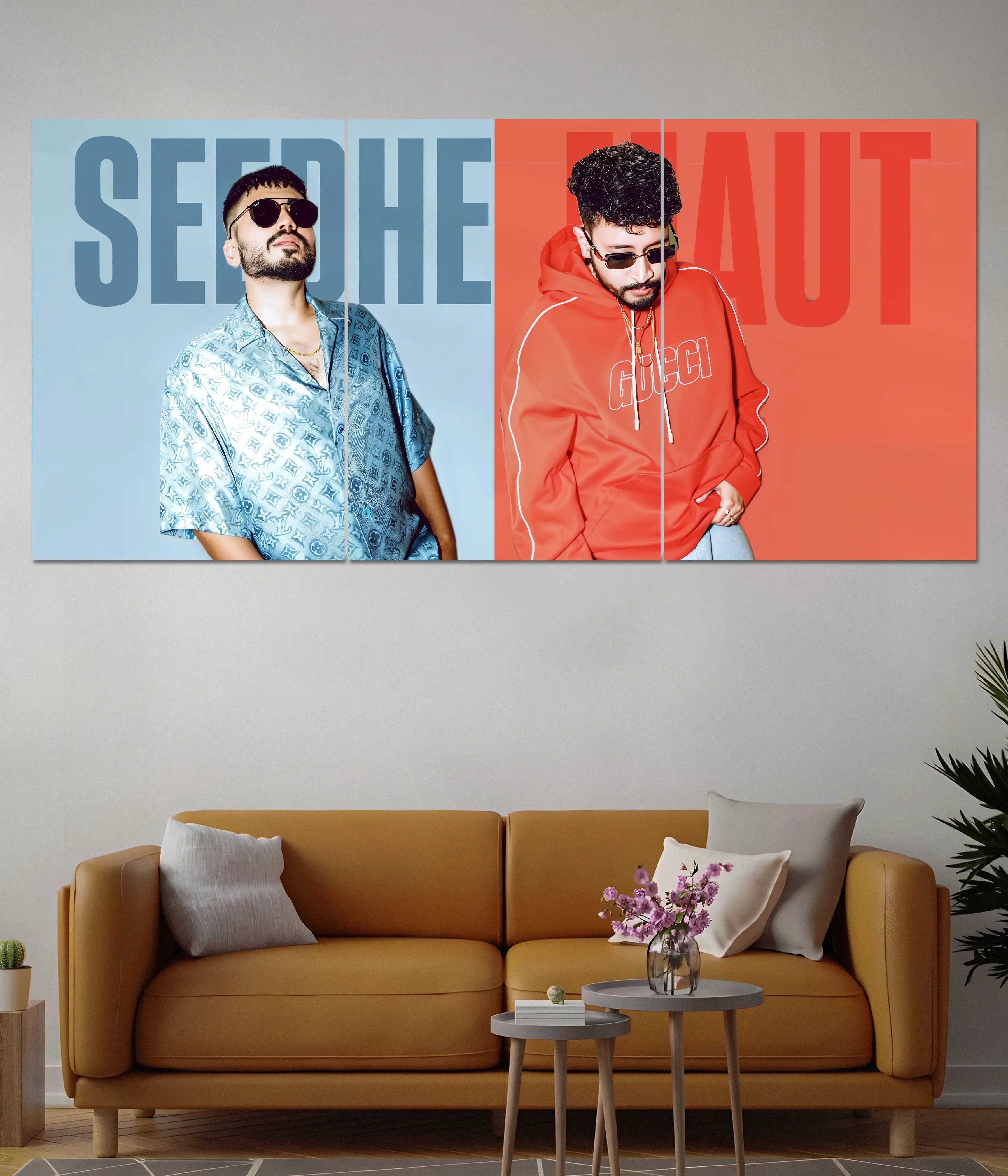 Seedhe Maut Split Wall Poster