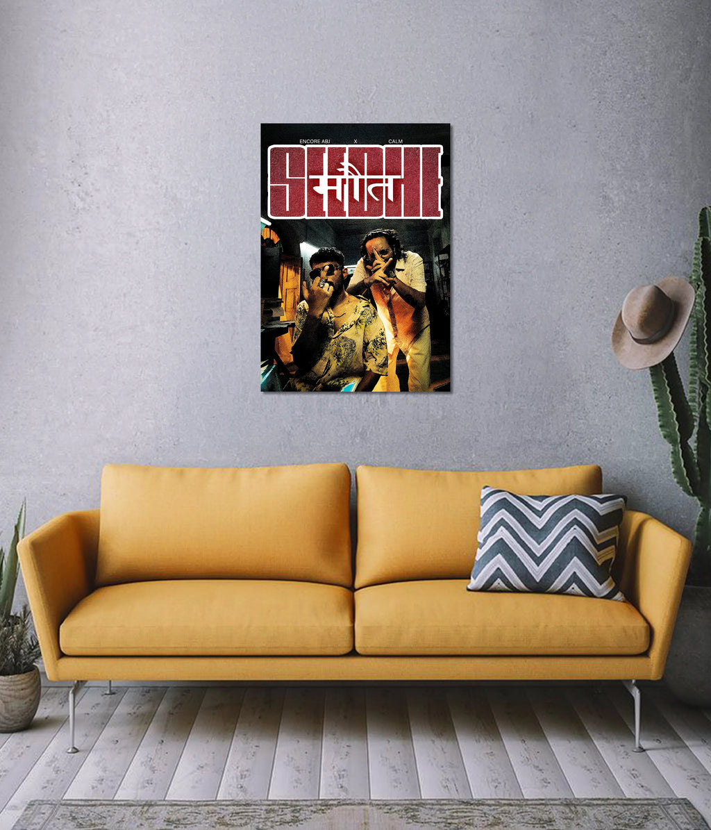 Seedhe Maut x Calm – Underground Rap Legends Wall Poster