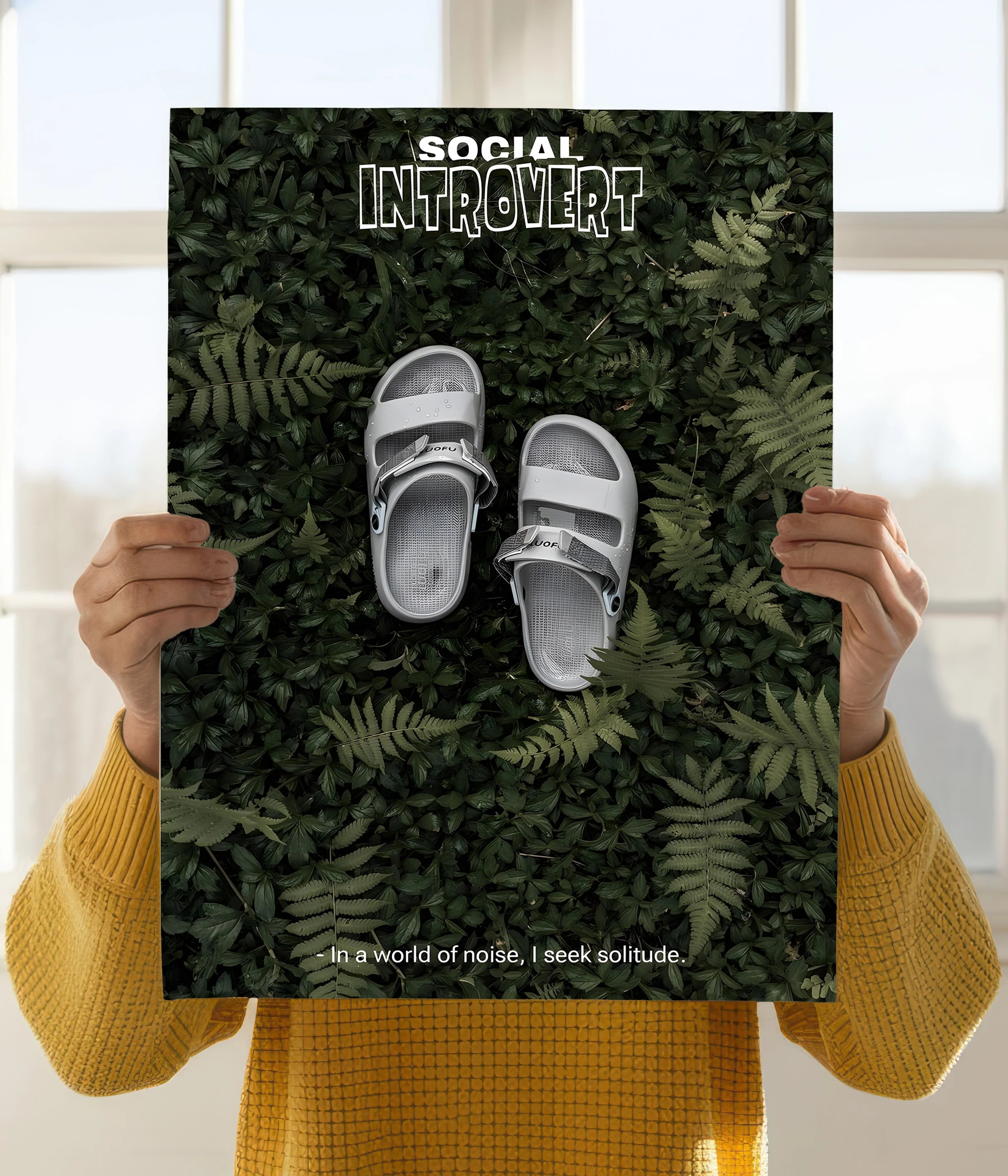 Social Introvert – Nature Wall Poster