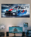 Speed & Power - BMW M Series Split Poster - Everanta