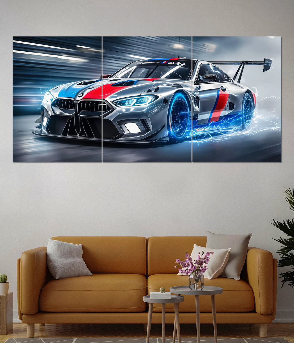 Speed & Power - BMW M Series Split Poster