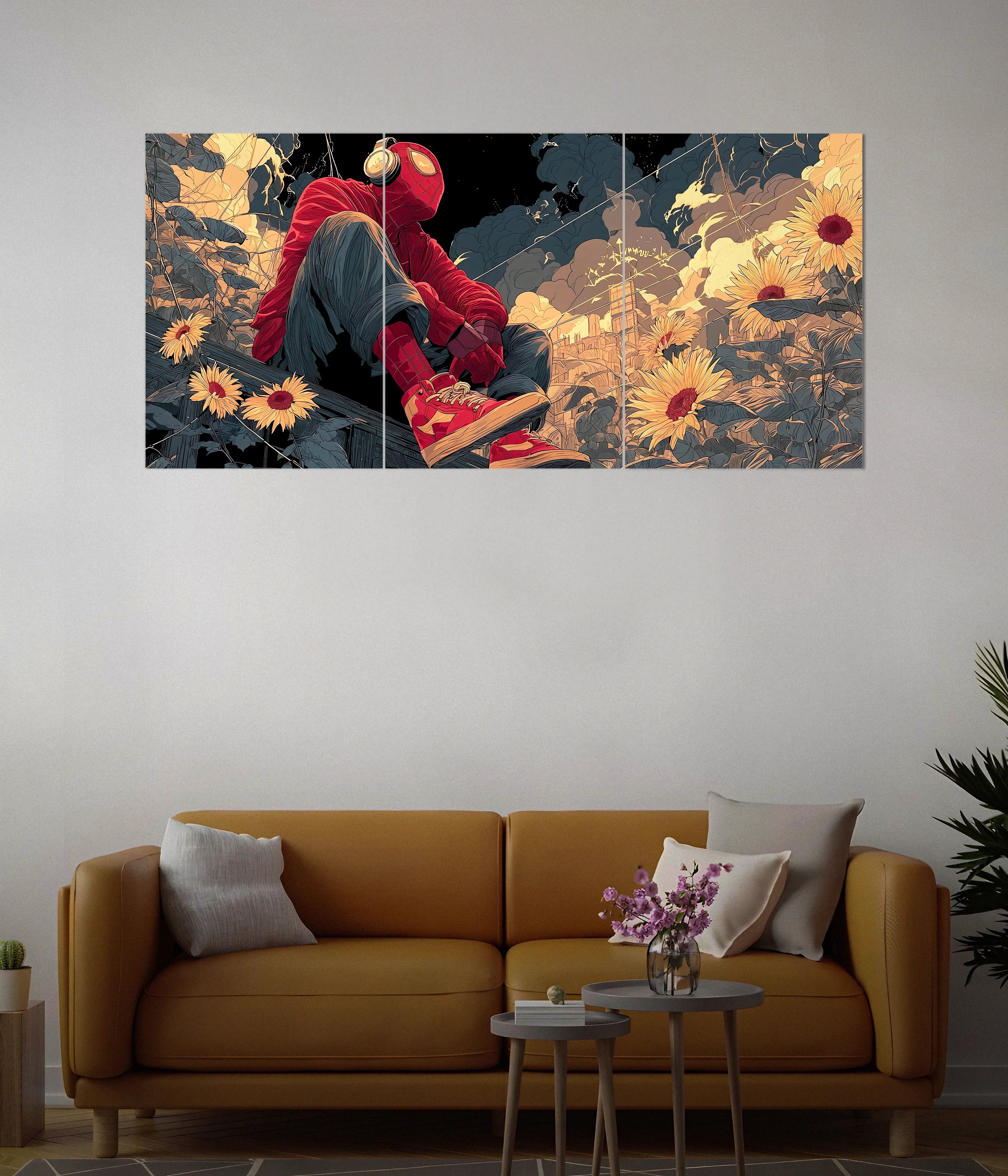 Spider-Man Artistic Split Wall Poster