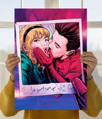 Spider-Man & Gwen Love Comic Art Poster Main Image - Everanta