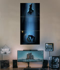 Spider-Man's Fall – Emotional Superhero Split Poster Main Image - Everanta