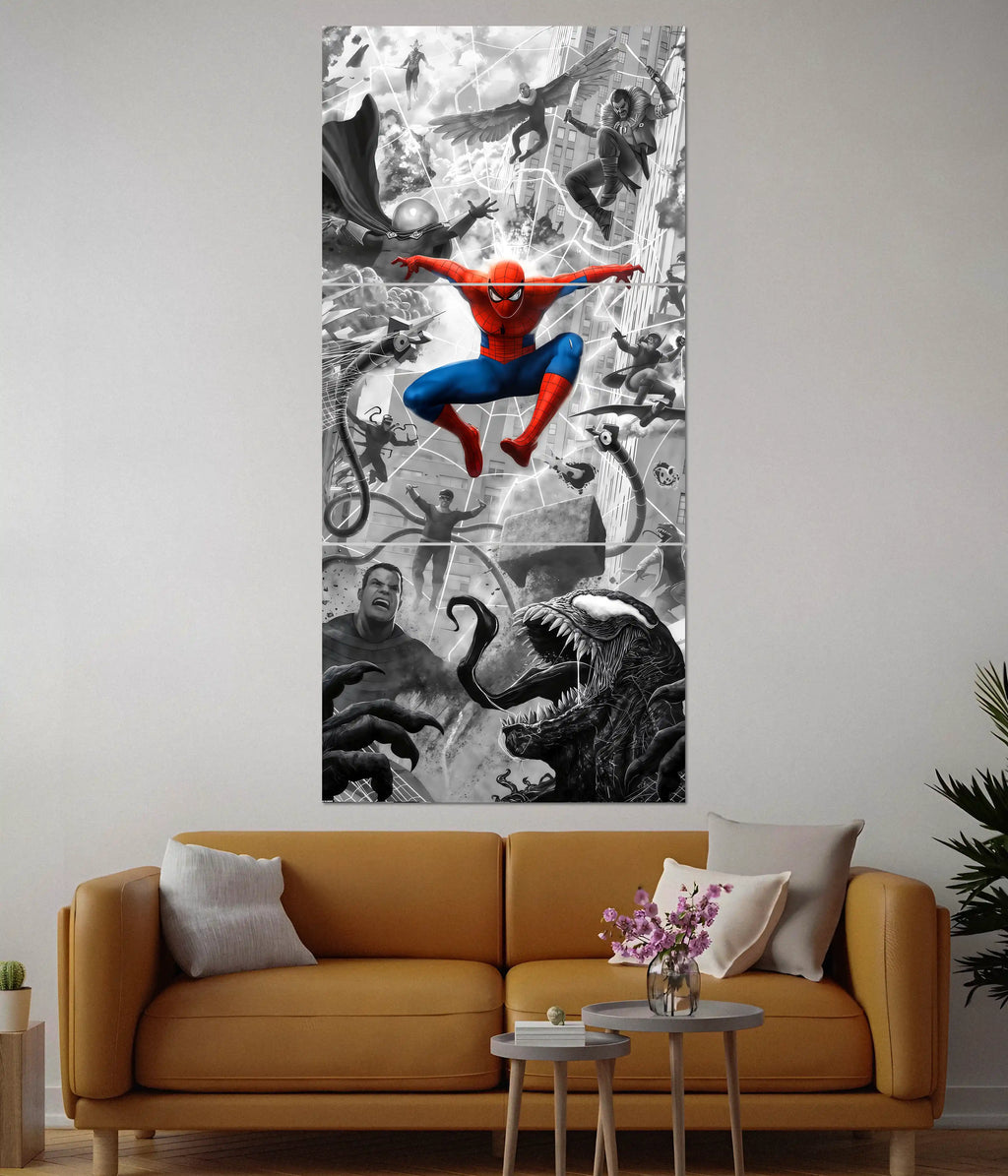 Spider-Verse – Epic Spiderman Split Poster