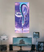 Spirited Away - Haku Dragon Split Poster - Everanta