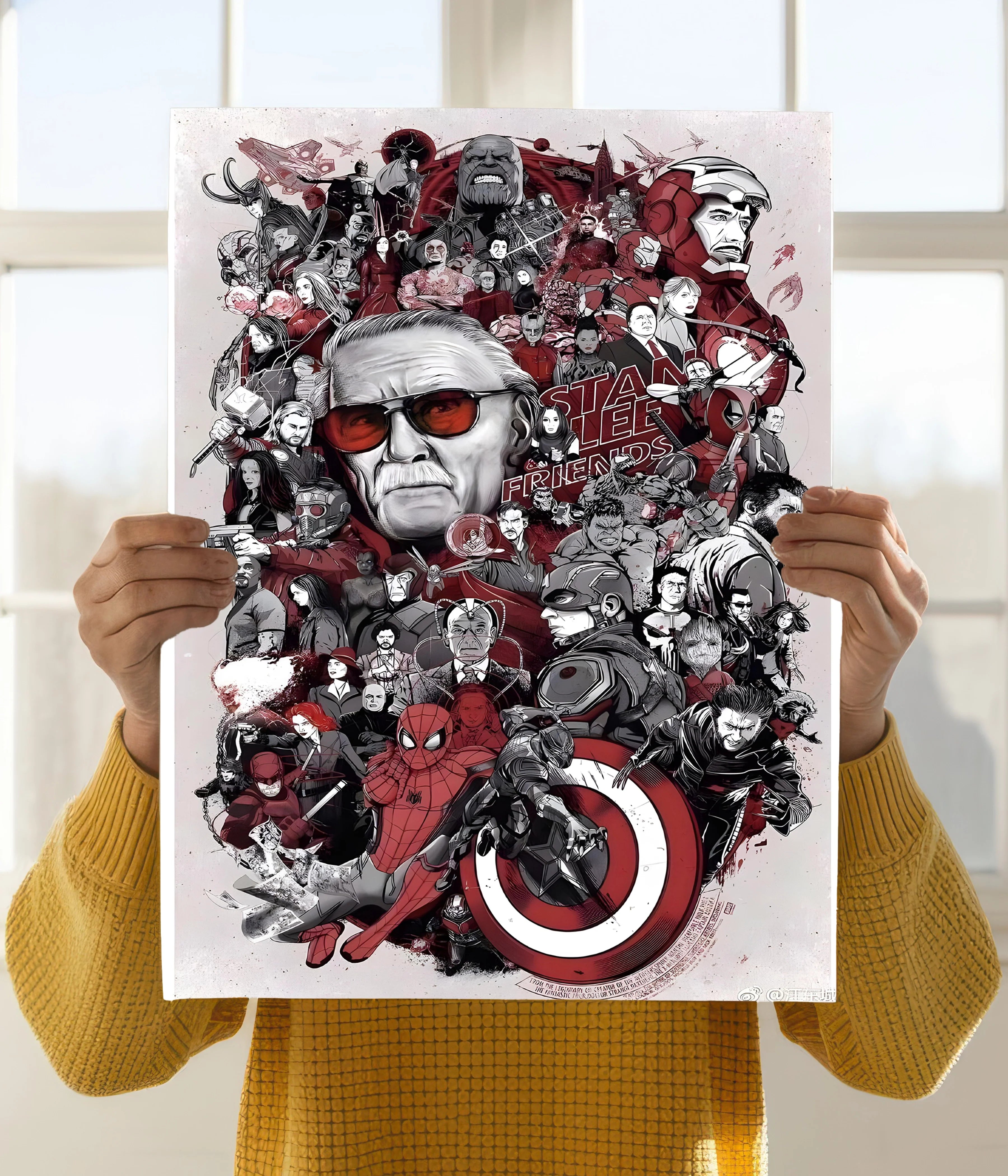 Stan Lee & Friends – Marvel Universe Tribute Poster