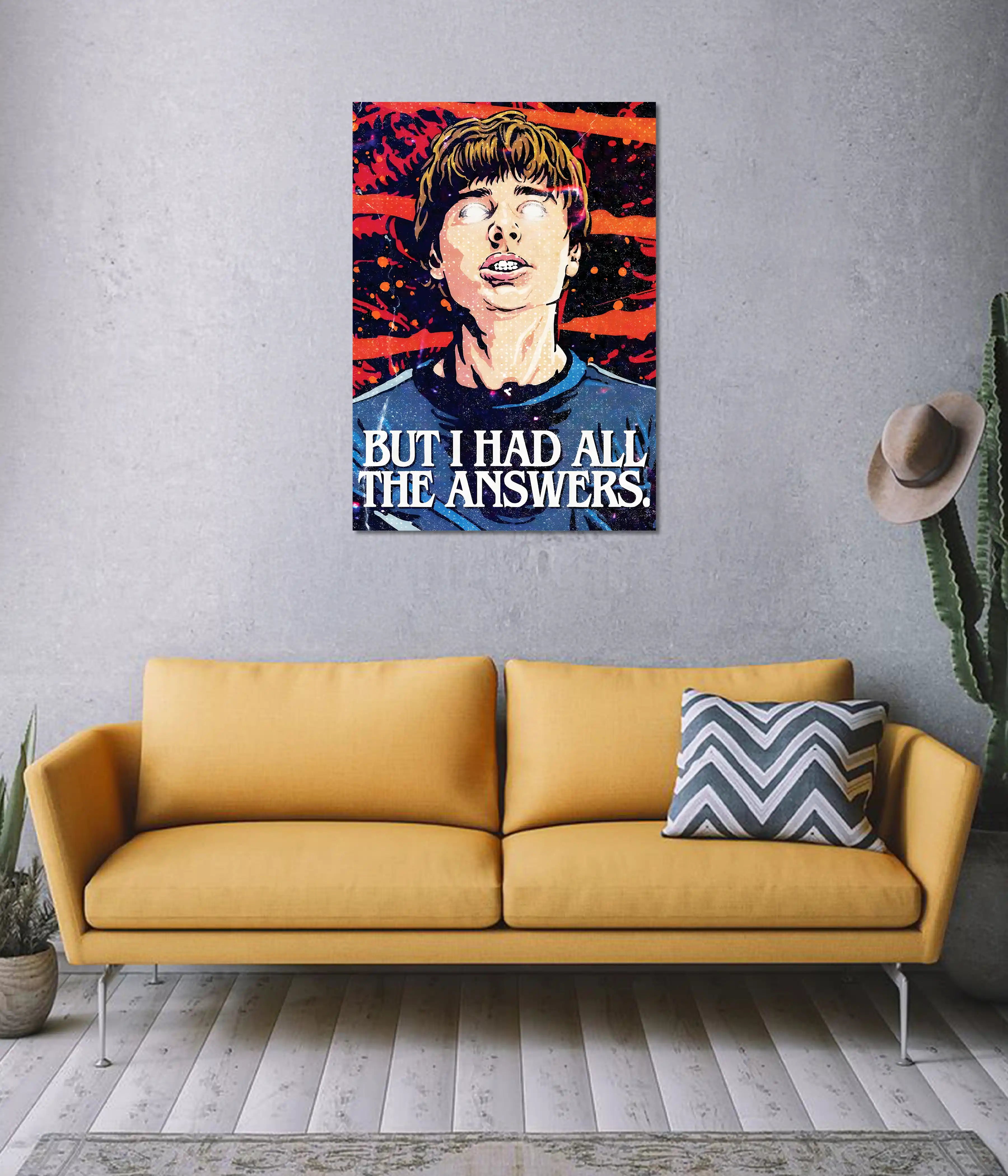 Stranger Things – I Had All The Answers Poster