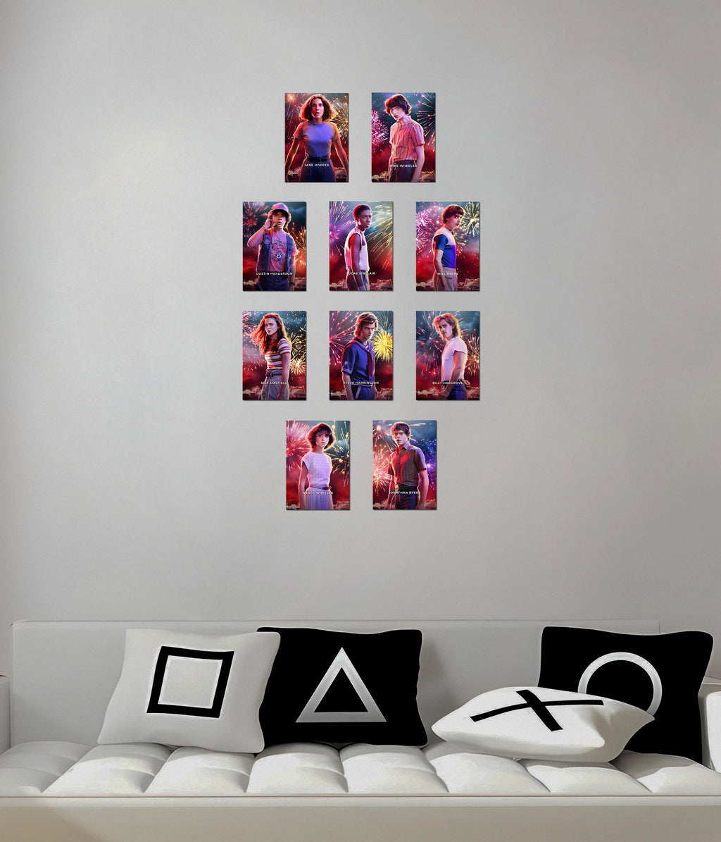 Stranger Things Poster Set of 10 Posters - Everanta