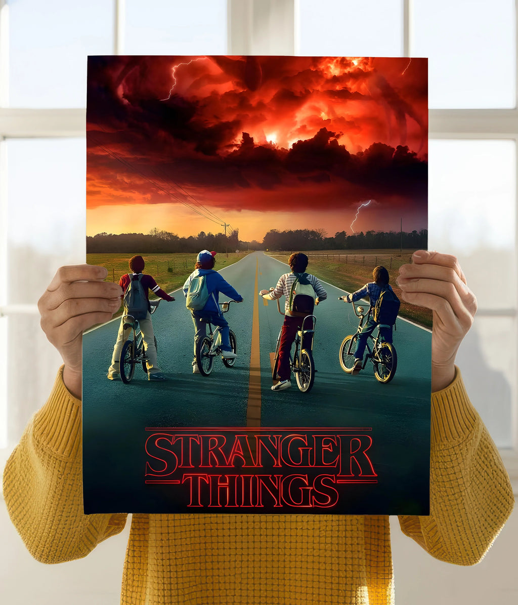 Stranger Things Retro Vibes Wall Poster