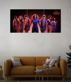 Stranger Things Split Wall Poster