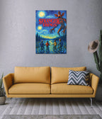 Stranger Things Starry Night Escape Poster