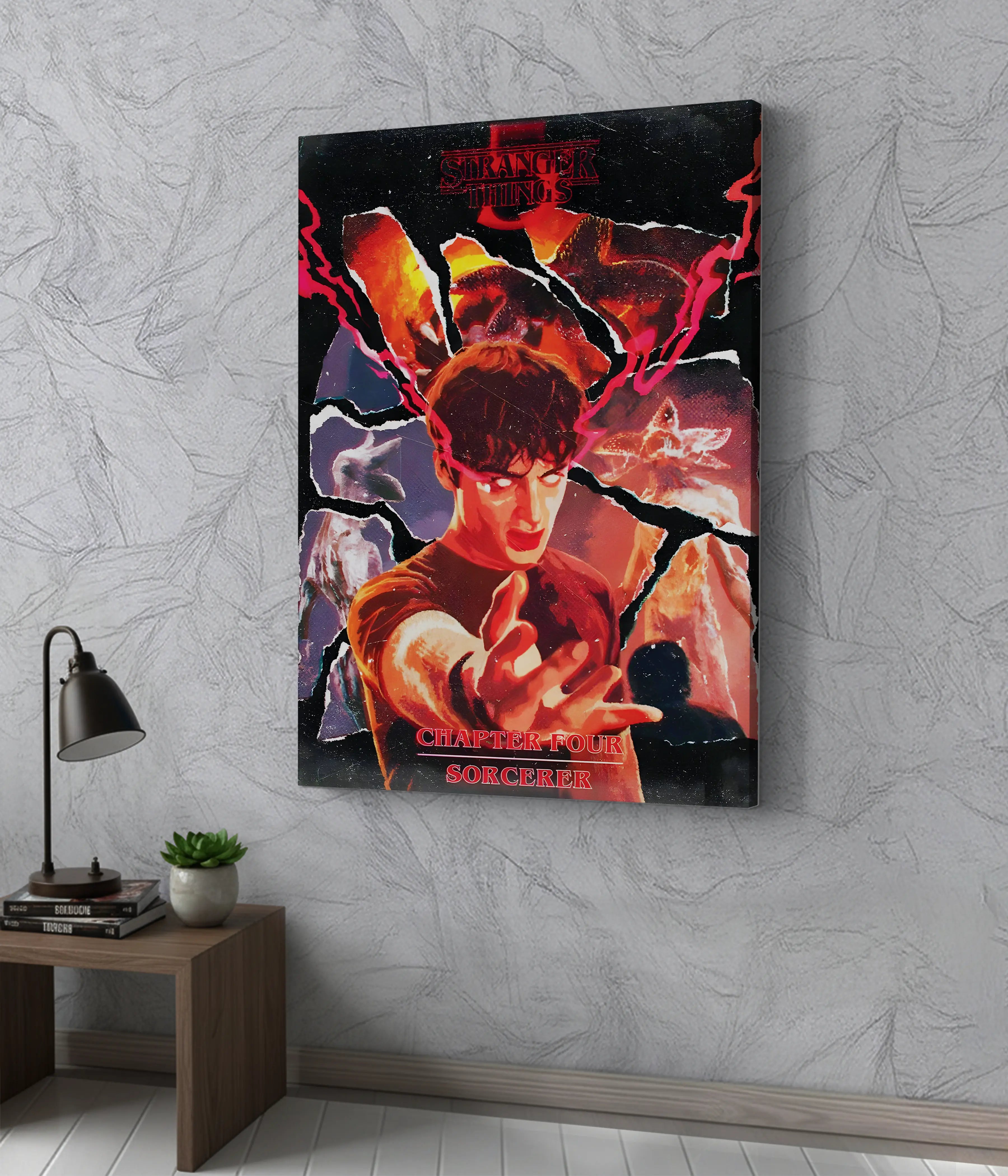 Stranger Things – The Sorcerer Canvas Print