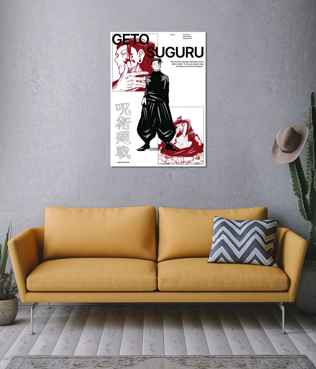 Suguru Geto Aura Poster – Jujutsu Kaisen Anime