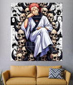 Sukuna Cursed Throne – 20 Piece Split Poster