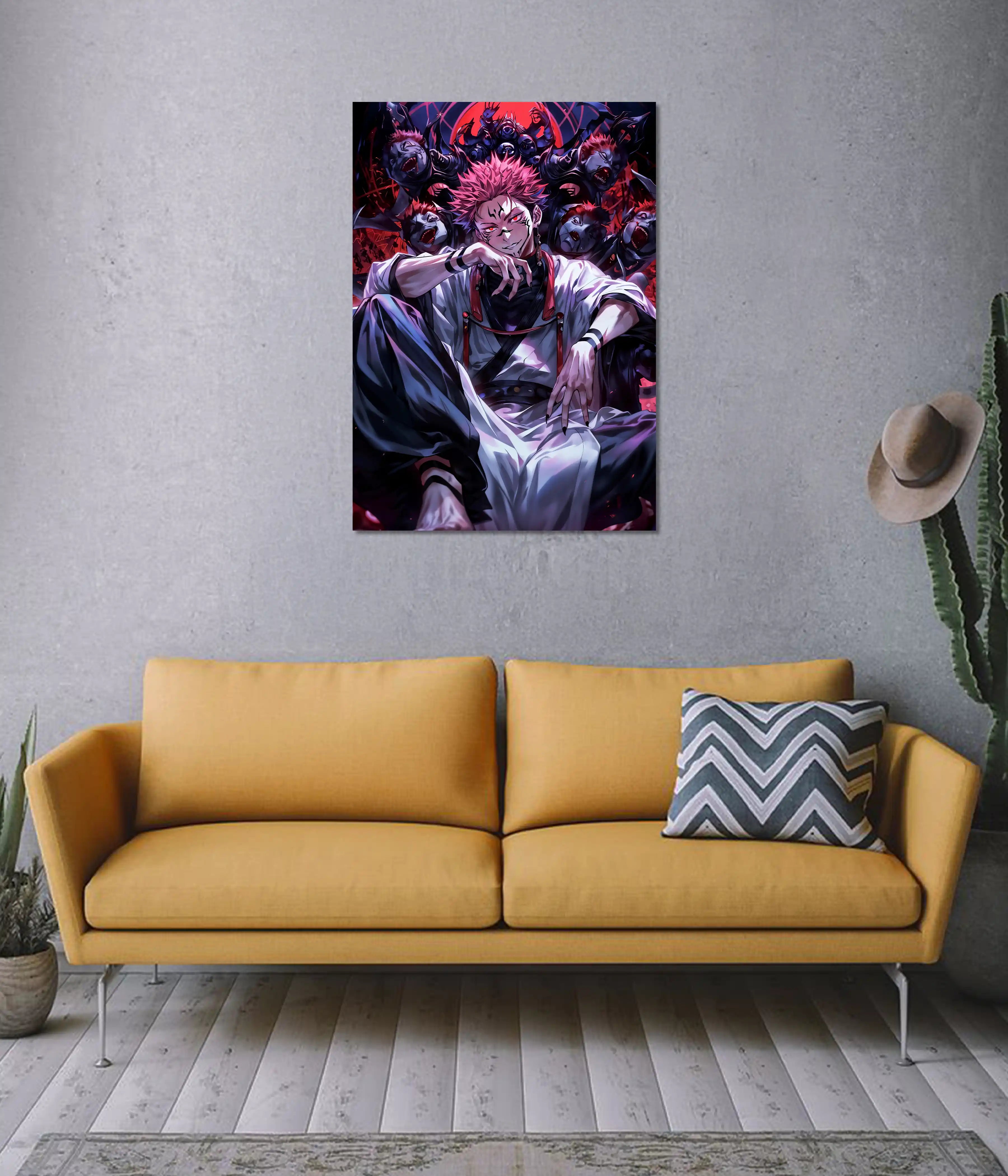 Sukuna – King of Curses Jujutsu Kaisen Poster