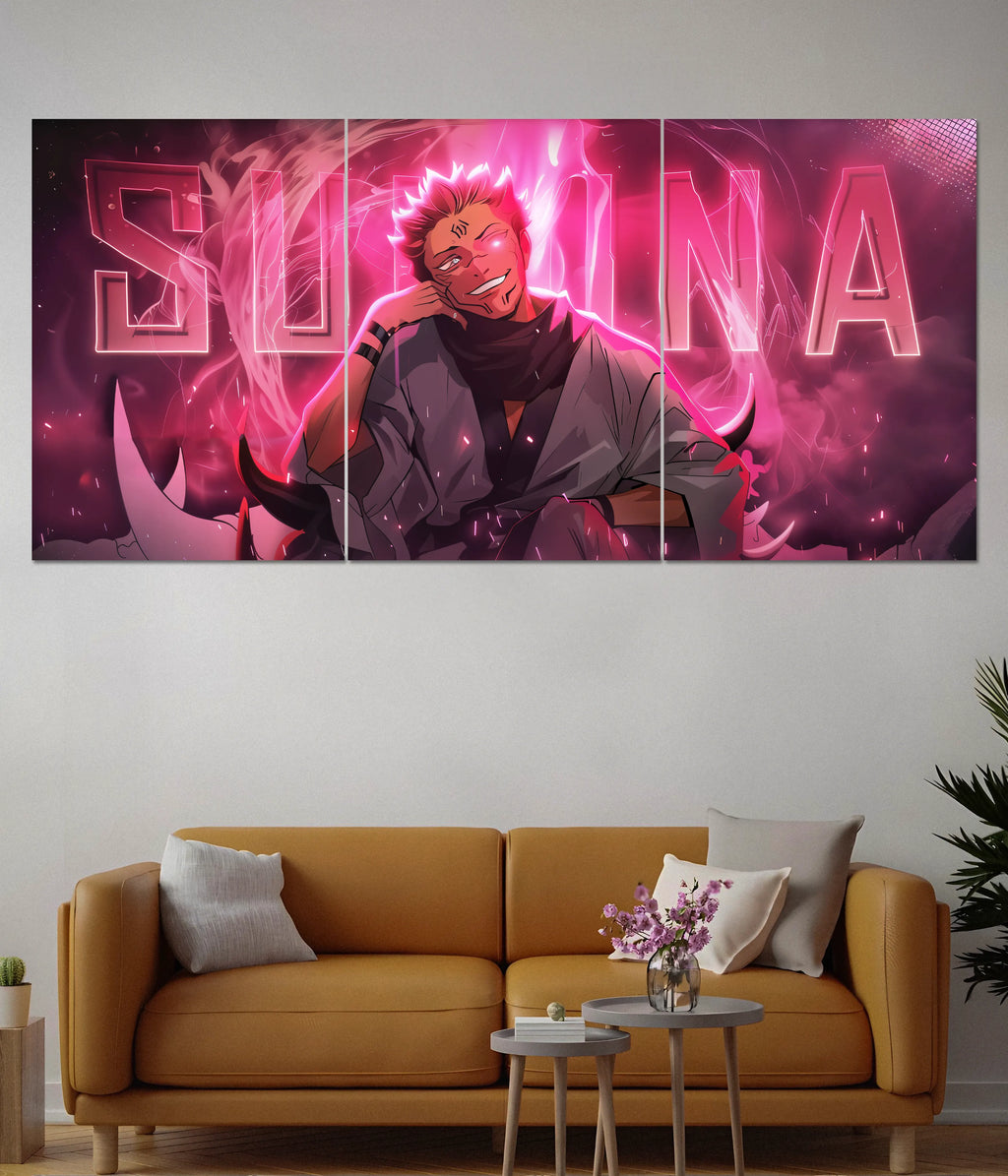 Sukuna Split Poster – The King of Curses