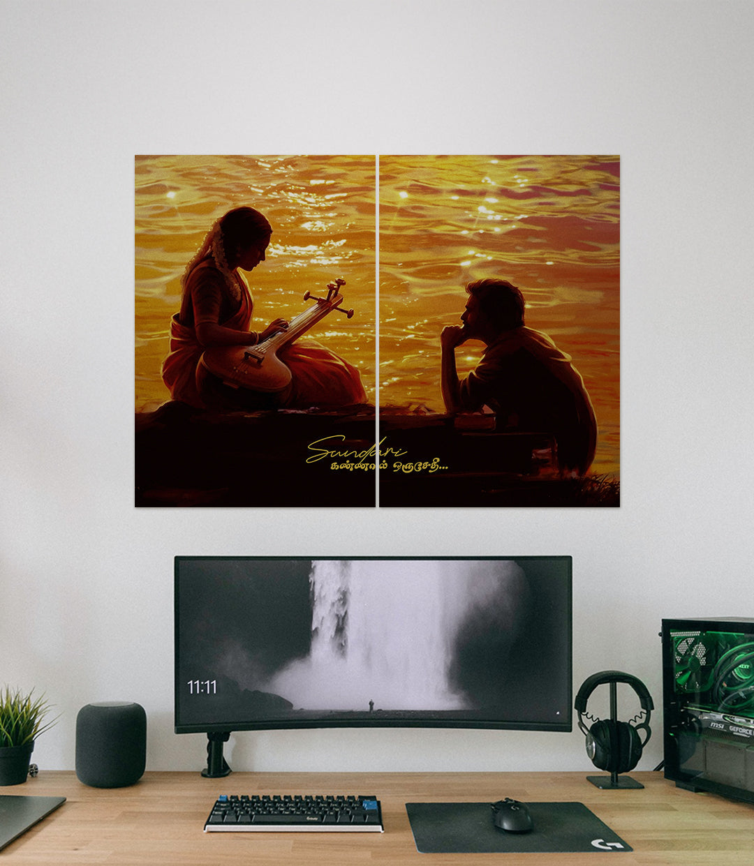 Sundari Kannaal Oru Sethi | Movie Poster | 2Piece Set