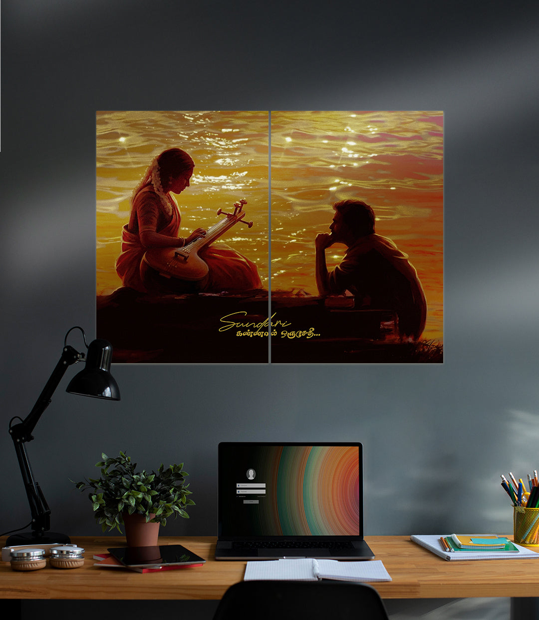 Sundari Kannaal Oru Sethi | Movie Poster | 2Piece Set