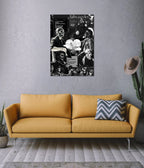 Talwiinder Black & White Lyric Collage Poster