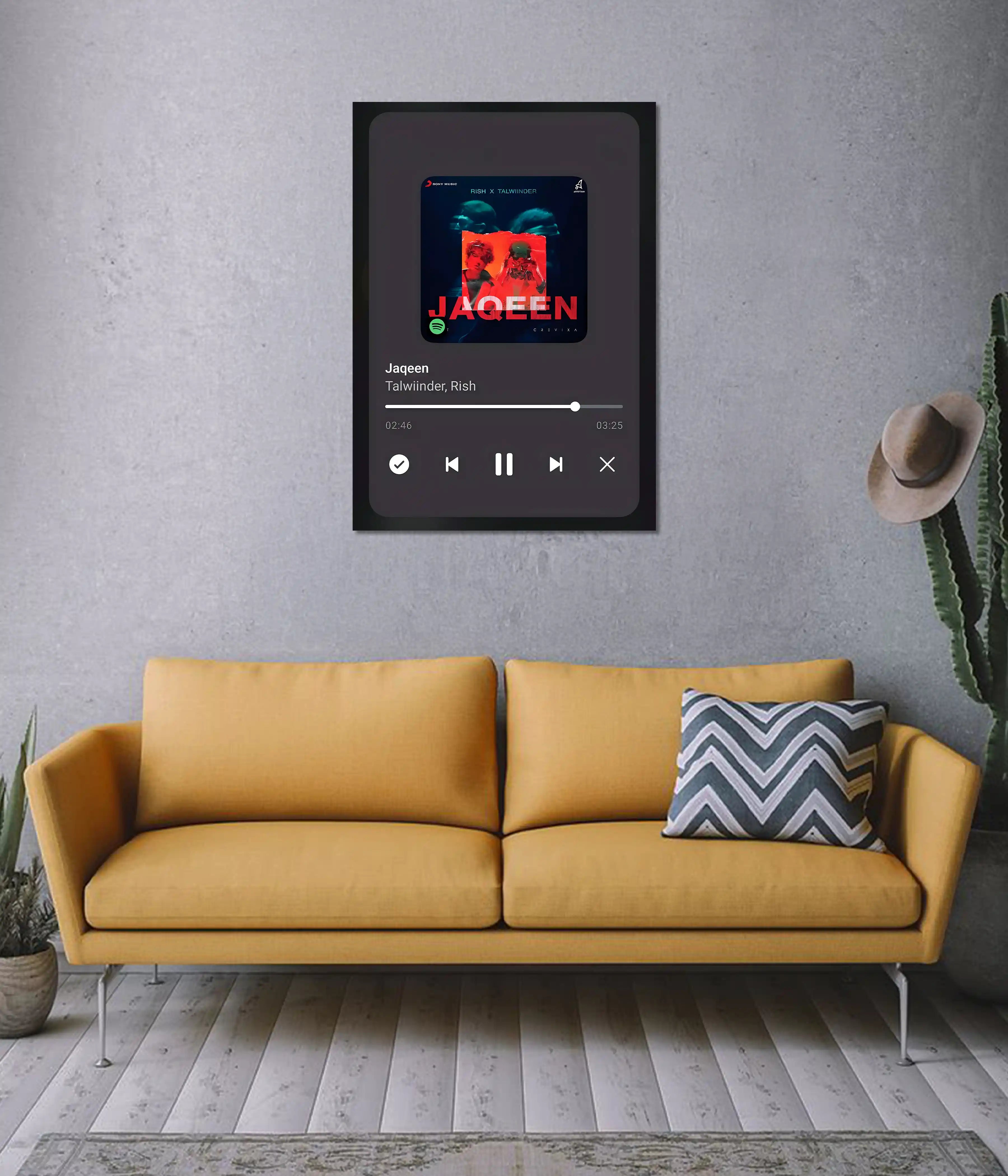 Talwiinder – Jaqeen Music Player Poster