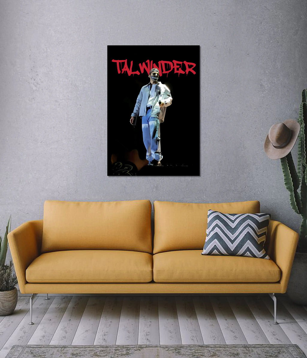 Talwiinder Live Performance Wall Poster