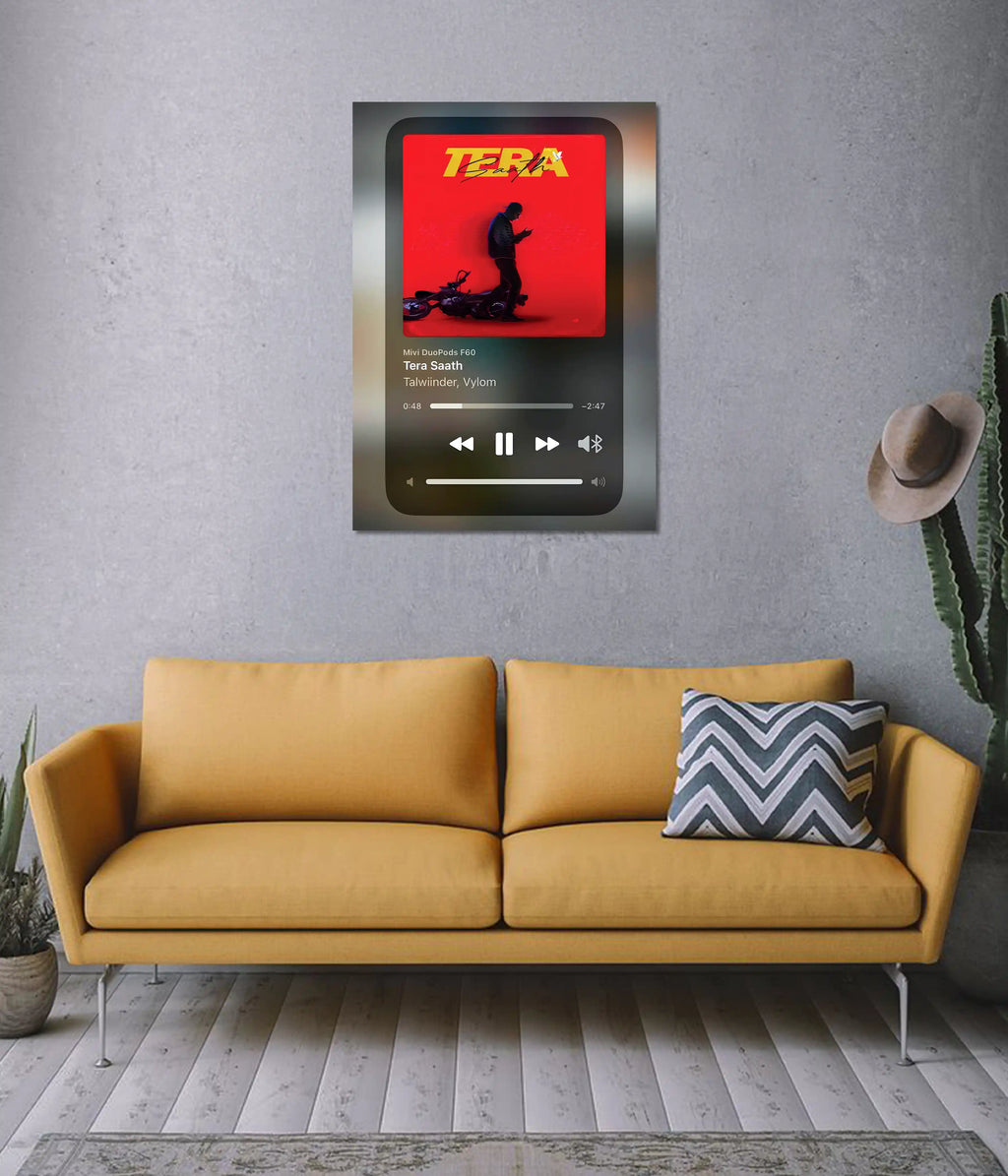 Talwiinder – Tera Saath Music Player Poster