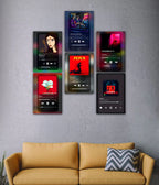 Talwiinder's Songs Music Player Poster Set