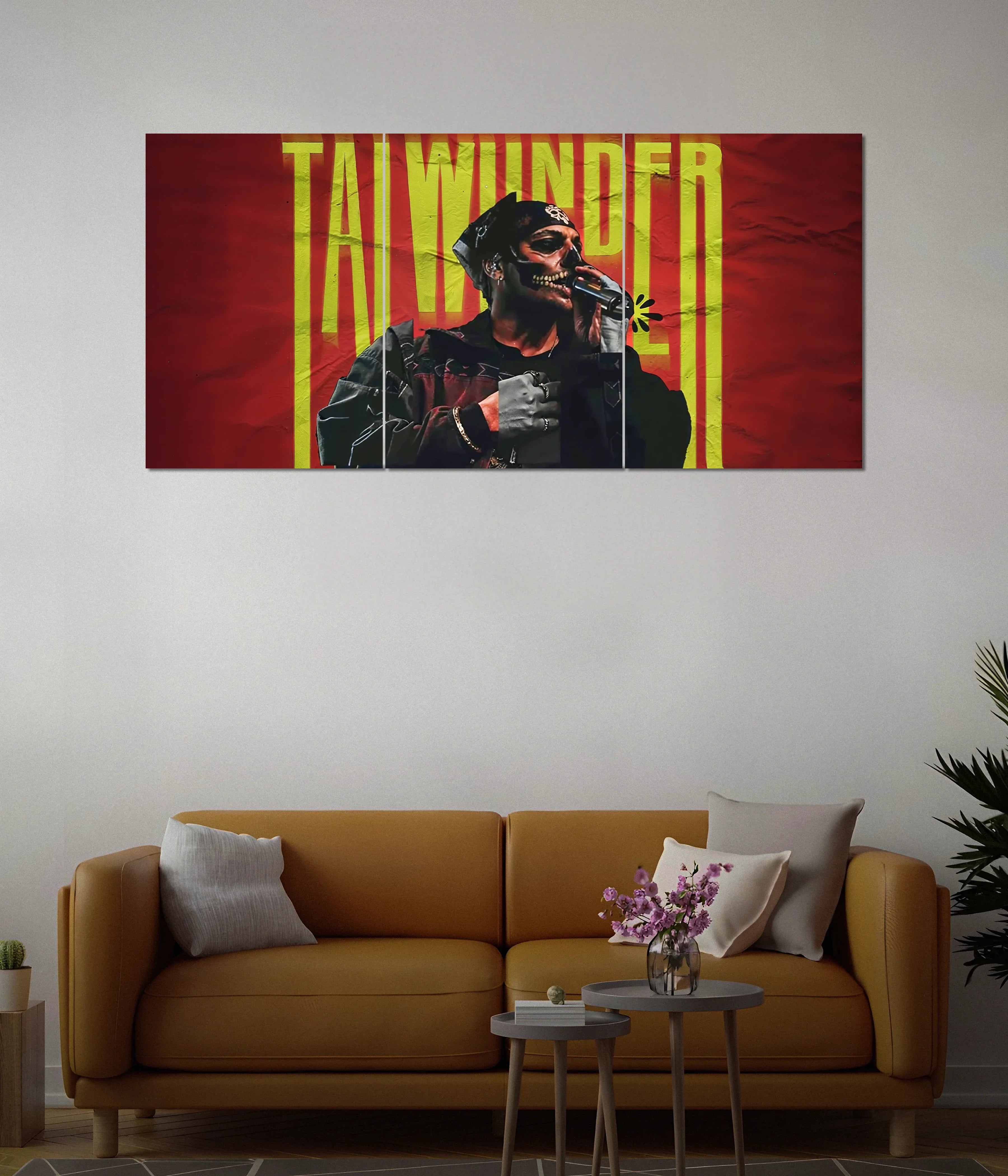 Talwiinder Singing Live – Music Split Wall Poster