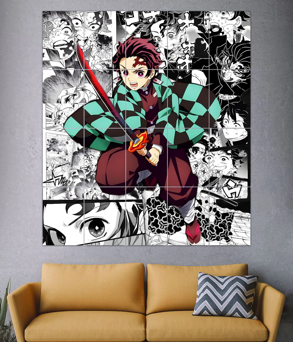 Tanjiro Kamado 20-Piece Split Poster