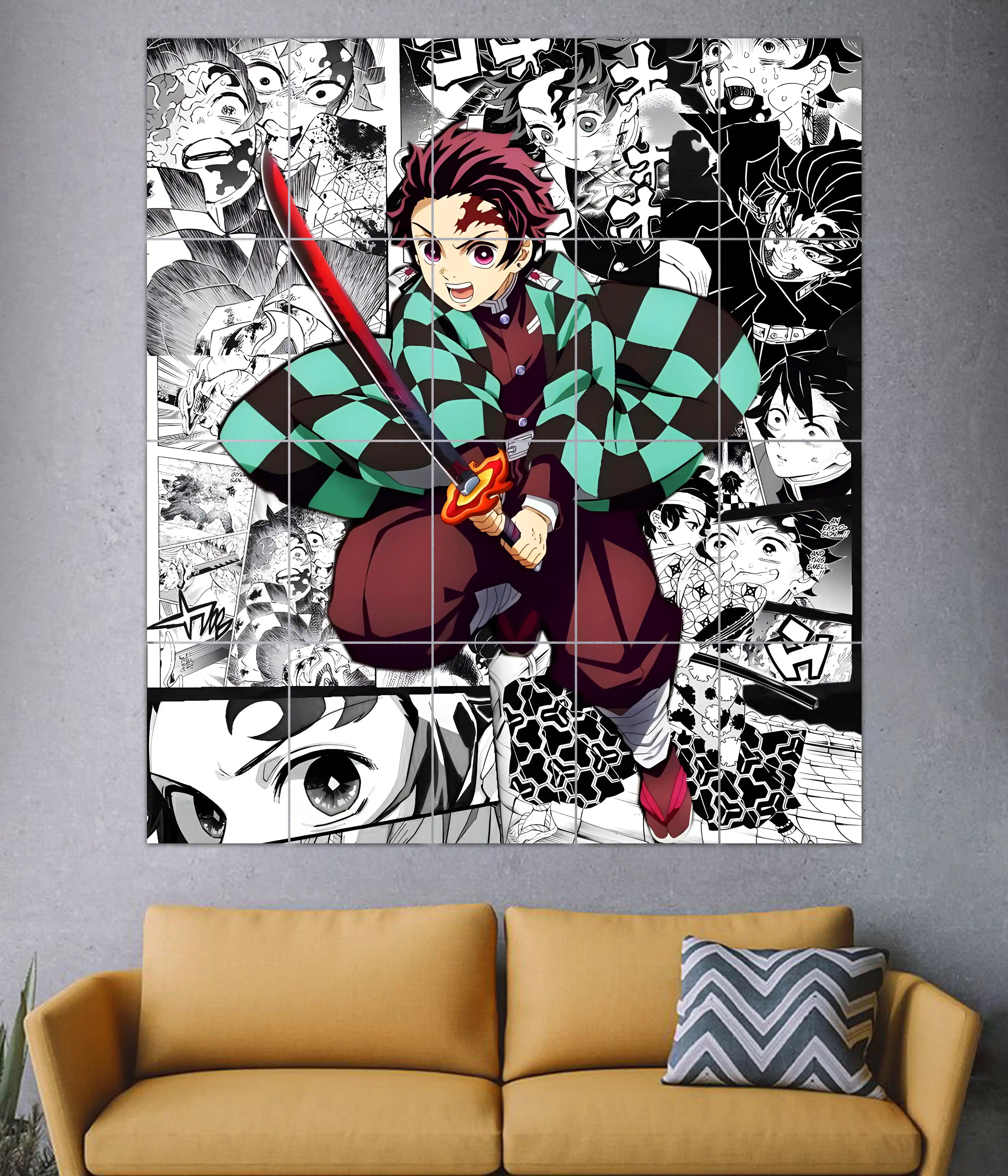 Tanjiro Kamado 20-Piece Split Poster