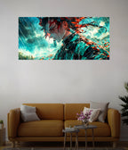 Tanjiro Kamado – Demon Slayer Rain Split Wall Poster