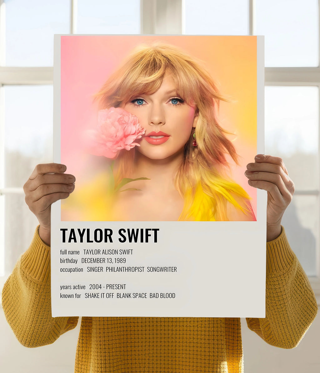 Taylor Swift – Iconic Pop Art Wall Poster