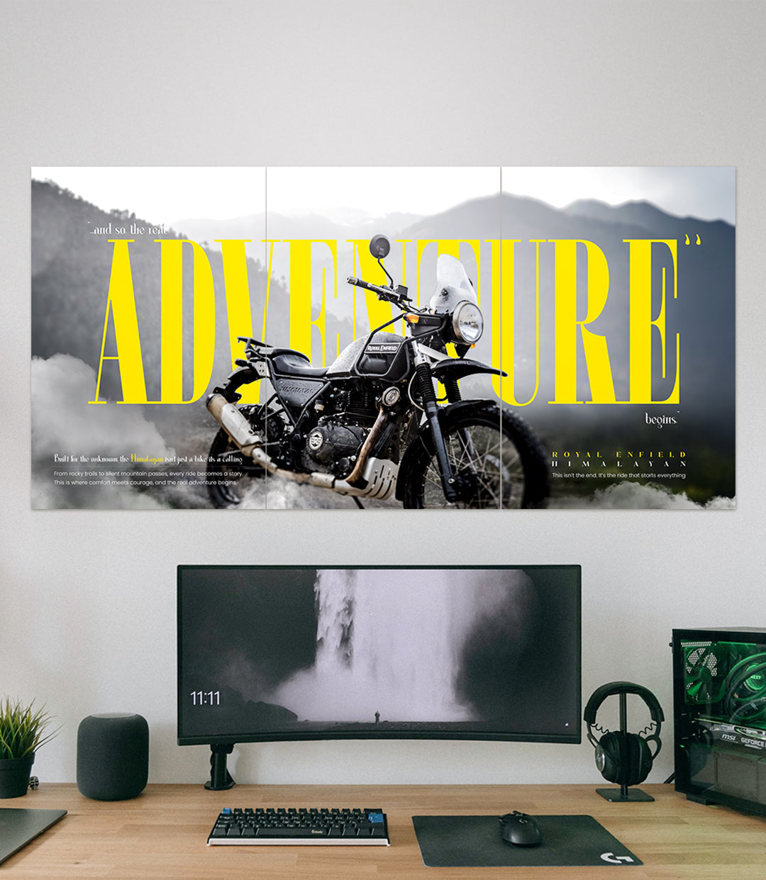 The Real Adventure | Royal Enfield Himalayan | 3 Piece Set