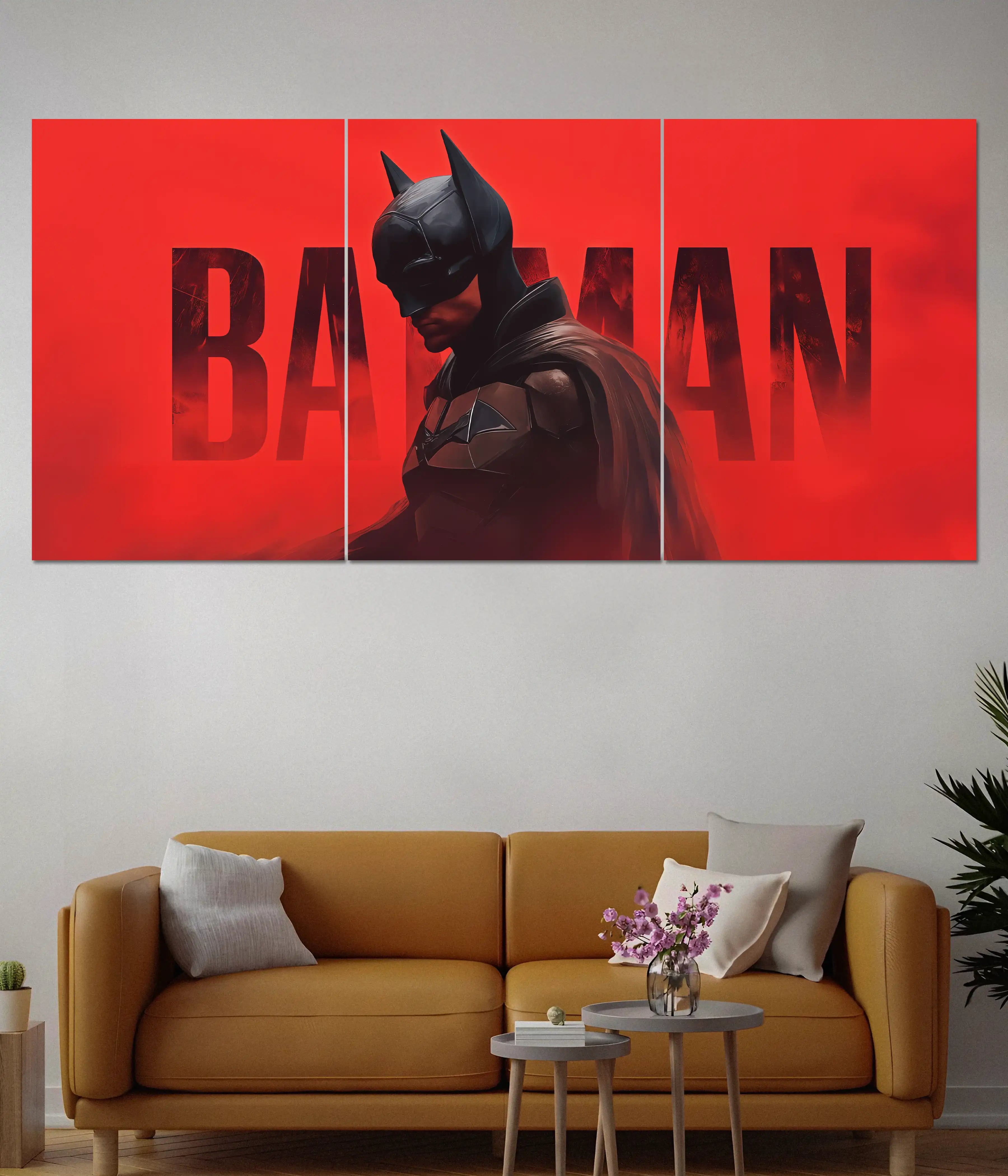 The Batman Split Poster