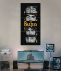 The Beatles Iconic Faces – Music Split Wall Poster Main Image - Everanta