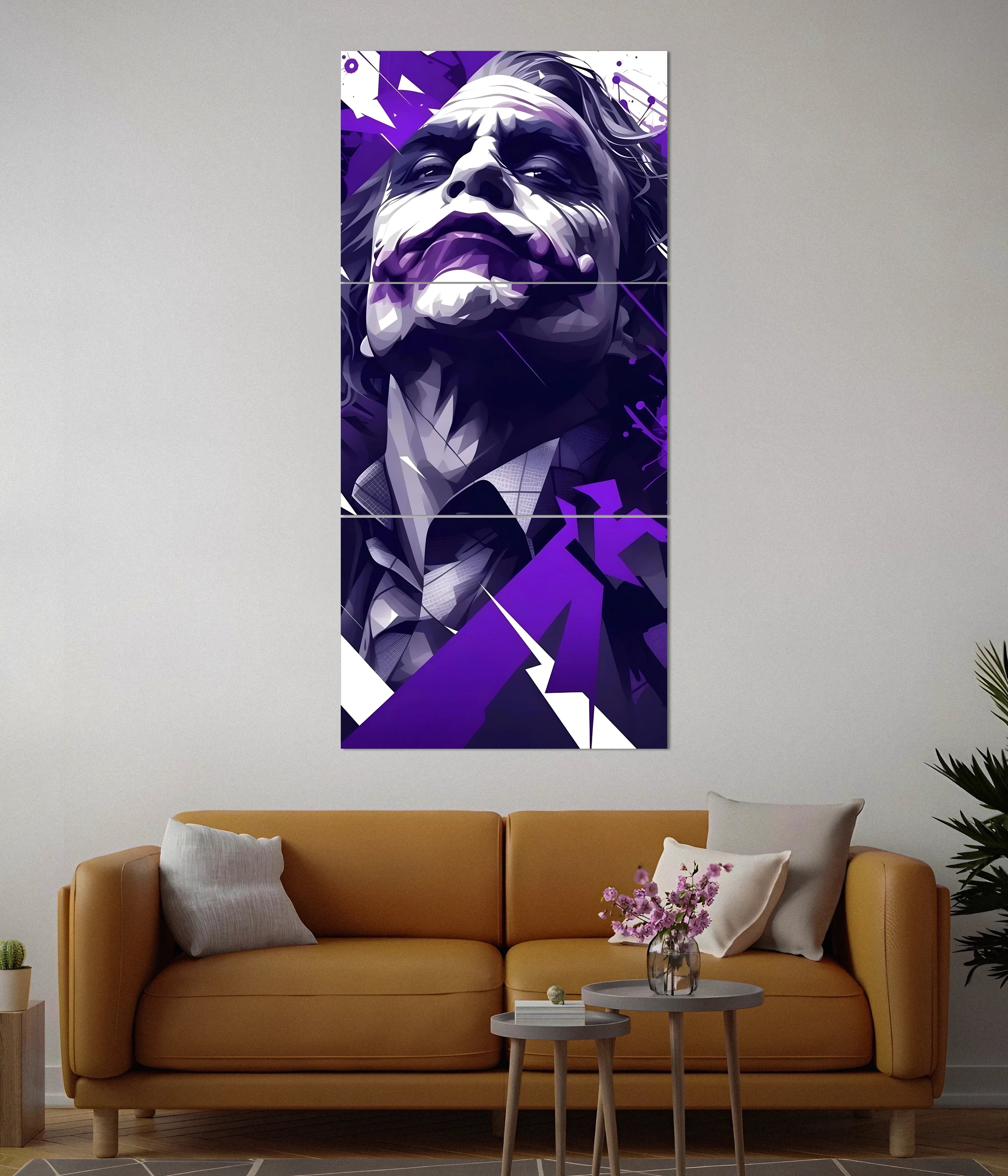 The Dark Knight – Vertical Joker Split Poster Set