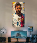The GOAT – Lionel Messi Split Poster Main Image - Everanta