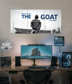 The GOAT – Virat Kohli Split Wall Poster Main Image - Everanta