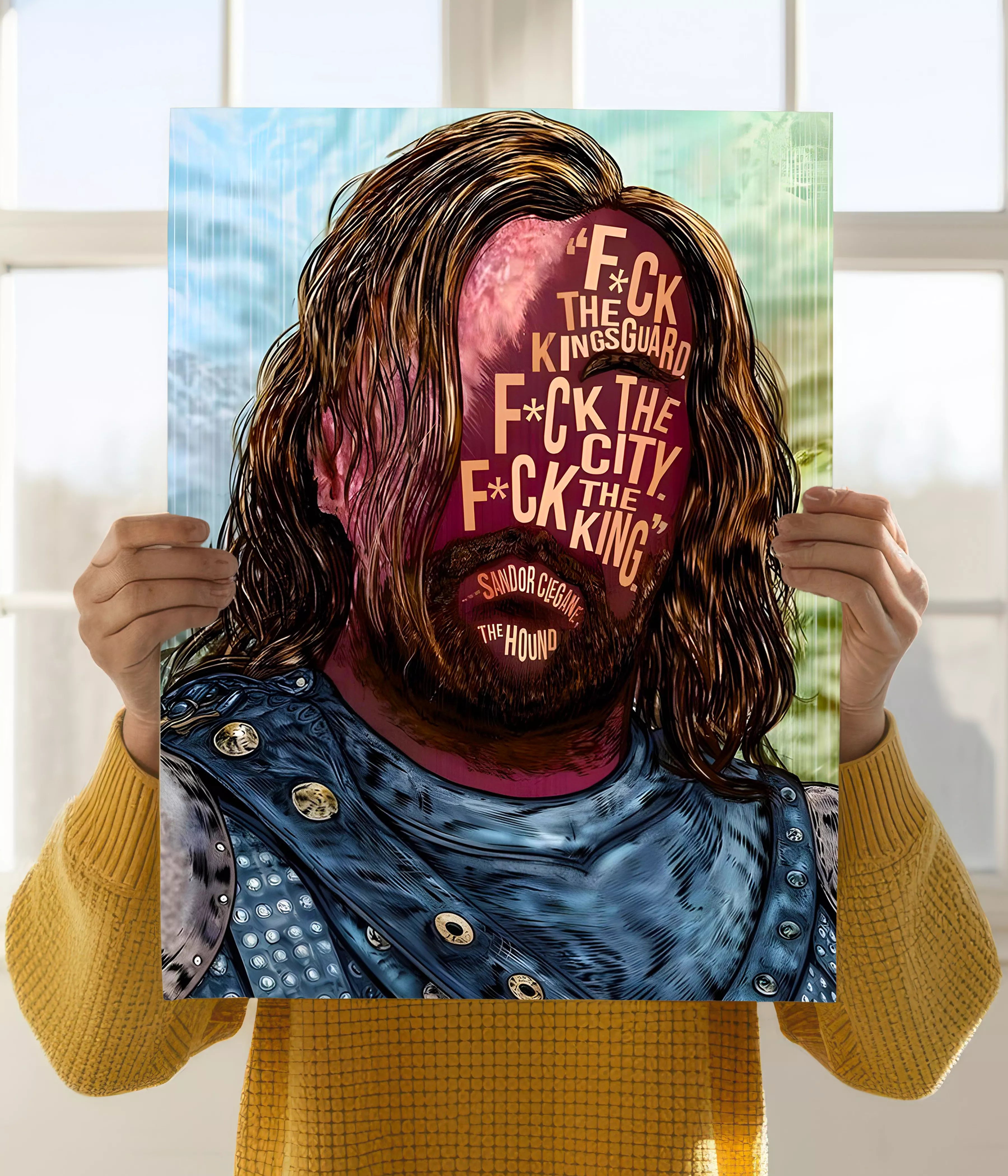 The Hound - Game of Thrones Wall Poster