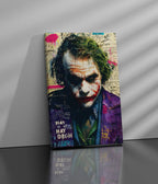 The Joker: Chaos Within Canvas Print