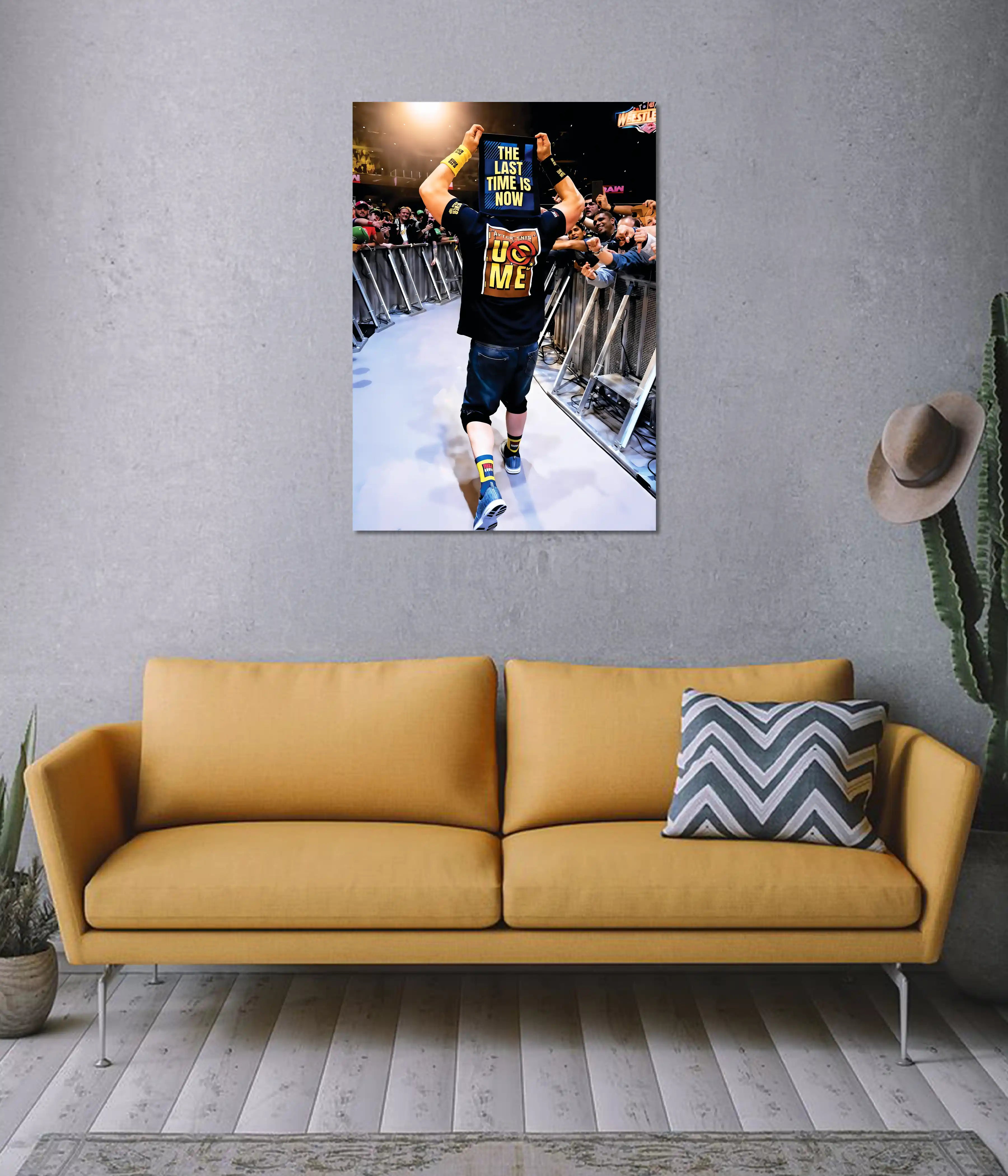 The Last Time Is Now – John Cena WWE Poster