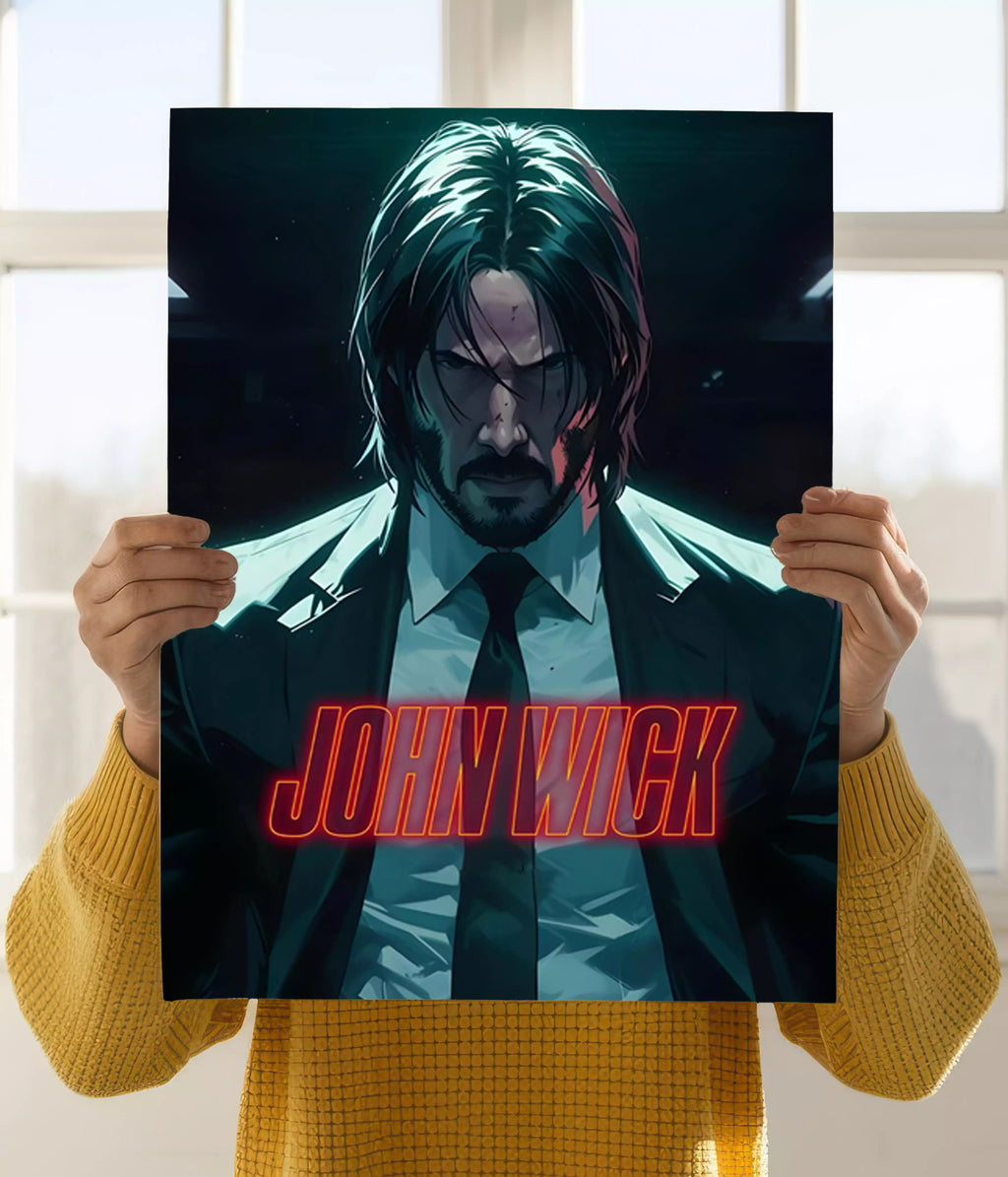 The Silent Retribution – John Wick Poster