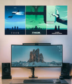 Thor Split Poster Set – God Of Thunder - Everanta