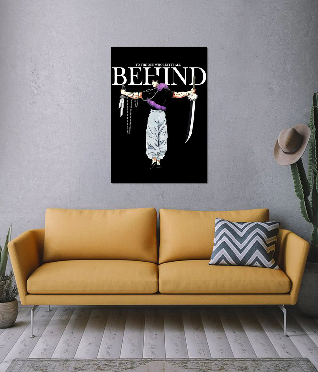 Toji Fushiguro - Left It All Behind Wall Poster