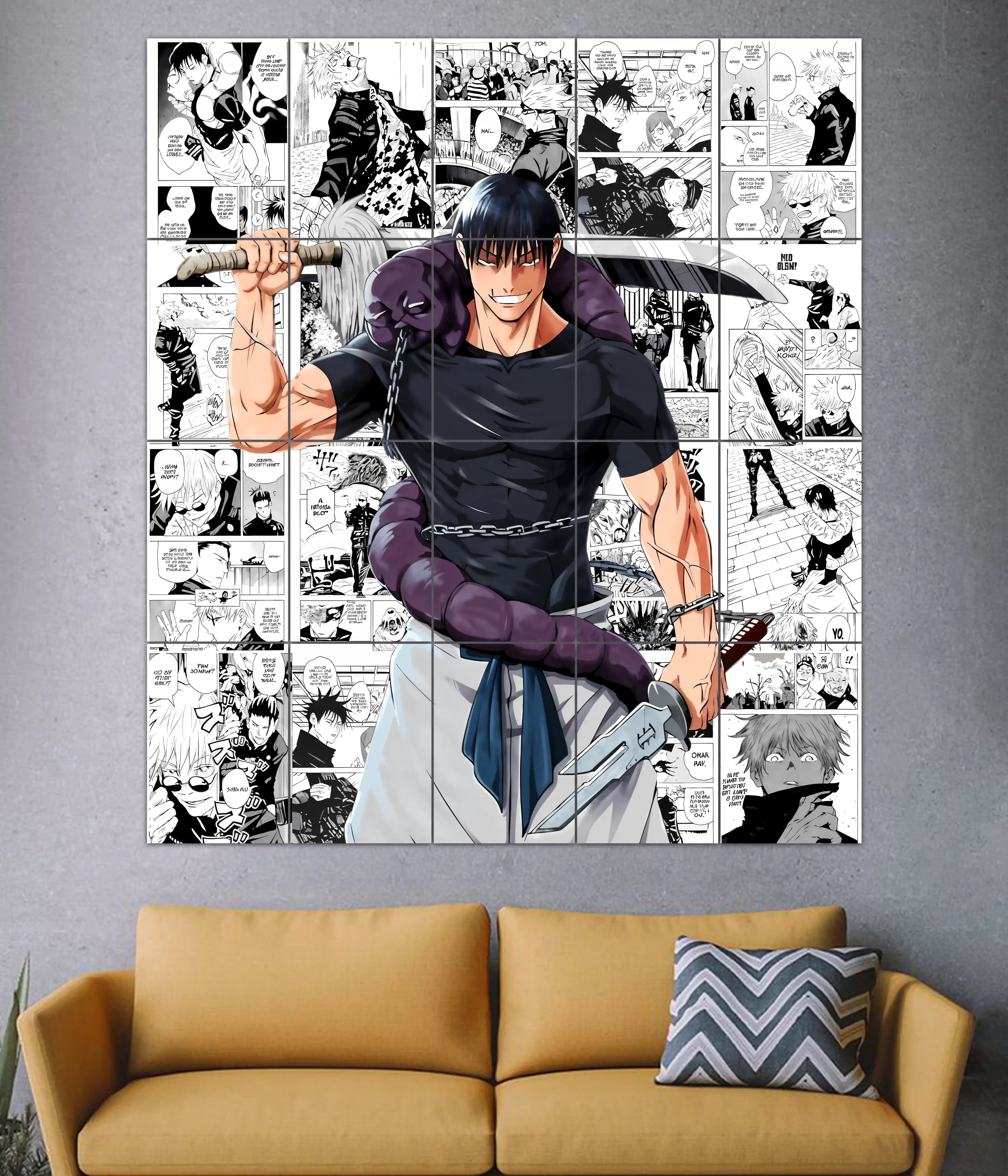 Toji Fushiguro 20-Piece Split Poster
