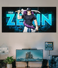 Toji Zenin Split Poster – Jujutsu Kaisen Anime Wall Art Main Image - Everanta